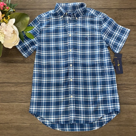 Ralph Lauren Other - Ralph Lauren plaid short sleeve button down NWT